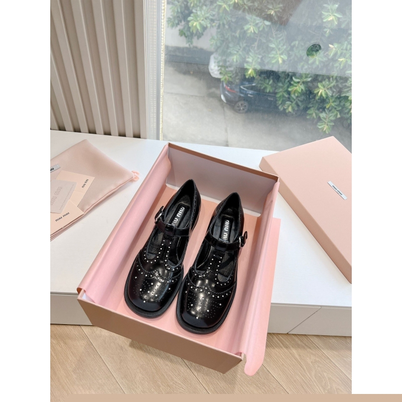 Miu Miu Leather Shoes